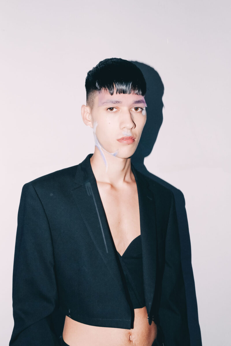 CROPPED SUITED JACKET
