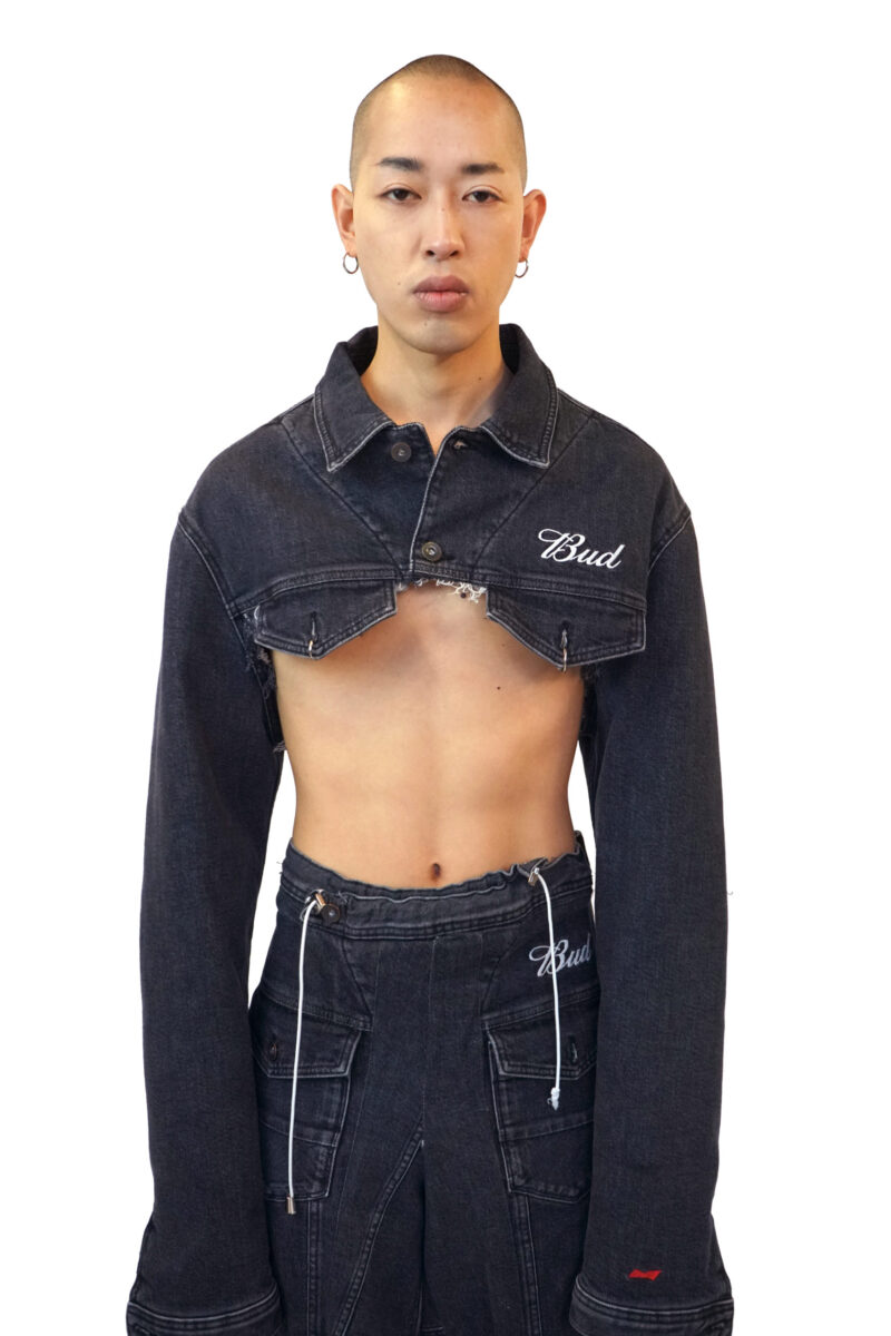 Denim Cropped Jacket