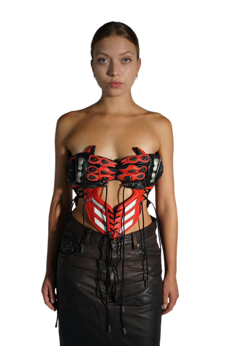 Racer Corset Red