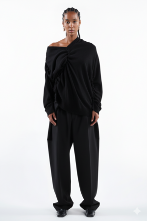 Drawstring Knit