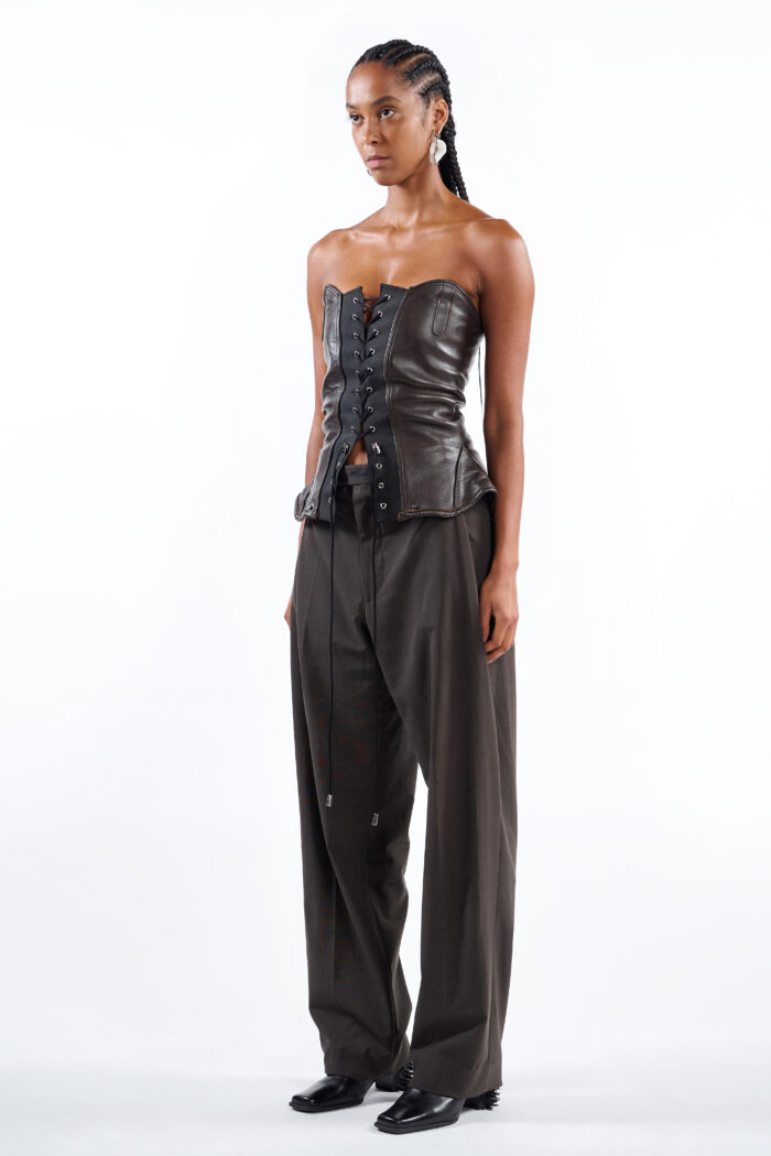 Pleated Pantalon