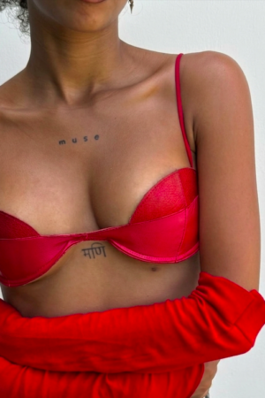 Leather Bralette